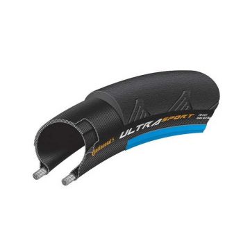Anvelopa pliabila Continental UltraSport2 25-622 negru/albastru