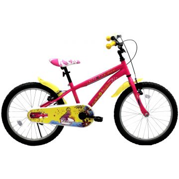 Bicicleta copii Belderia Daisy, culoare roz, roata 20