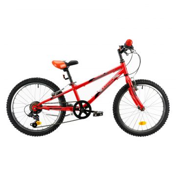 Bicicleta Copii Dhs 2021 Cedric - 20 Inch, Rosu