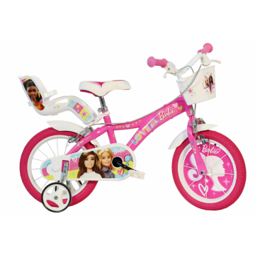 Bicicleta pentru copii 16 inch Barbie roz
