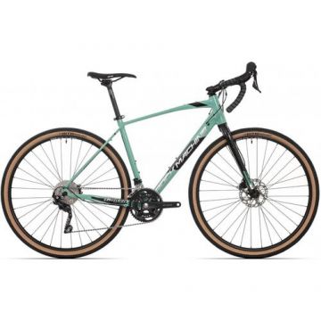 Bicicleta Rock Machine Gravelride 500 28inch Gloss Mint/Silver/Black 52cm