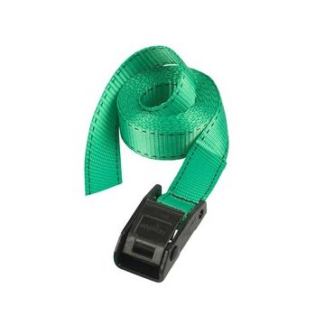 Set 2 buc Curea fixare cu catarama metalica MasterLock 2.50m x 25mm Verde
