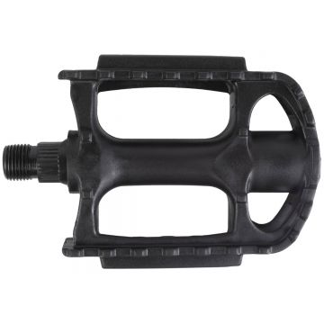 Pedale Plastic Negre K4 - 72x95 - 9/16