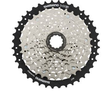Pinion Casetat Shimano 8 viteze argintiu