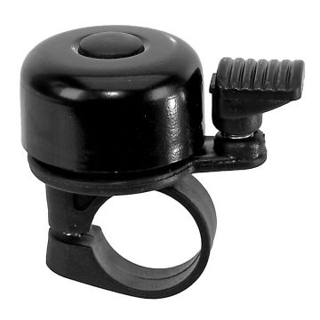 Sonerie Sxt Neagra din Aluminiu cu Prindere surubete, 35mm