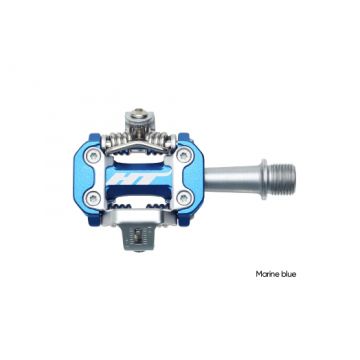 [titlu] Pedale HT Albastru Marine Extrudat CNC Schurter