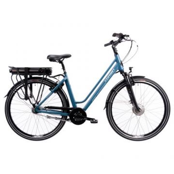 Bicicleta Electrica Corwin 28322 2021, roti 28inch, XL, Viteza maxima 25 km/h, Putere motor 250 W (Albastru)