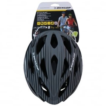 Casca protectie Dunlop M 55-58 cm gri
