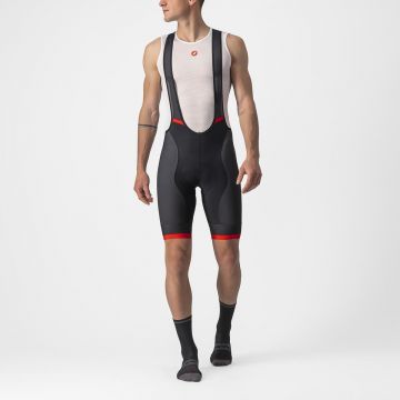 Pantaloni scurti cu bretele Castelli Competizione Kit Negru/Rosu XXL Pantaloni scurti cu bretele Castelli Competizione Kit Negru/Rosu XXL