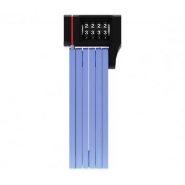 Abus - antifurt bicicleta - lacat pliabil cu cifru - Bordo uGrip 5700C/80 - albastru