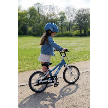 Abus - casca ciclism copii Smiley 3.0 - model stelute mov intens portocaliu