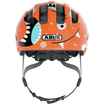 Abus - casca ciclism copii Smiley 3.0 - portocaliu model monstruleti