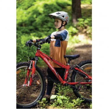 Abus - casca ciclism copii Youdrop FF (acoperire integrala) helmet - albastru intunecat