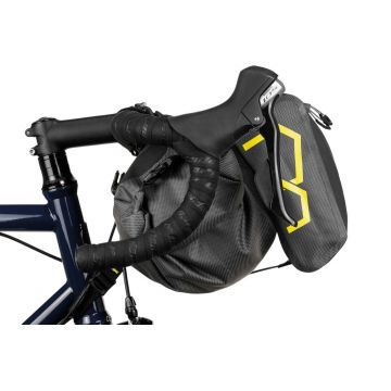 Apidura - geanta mica ghidon bicicleta Expedition Accessory Pocket 4.5 litri - negru gri