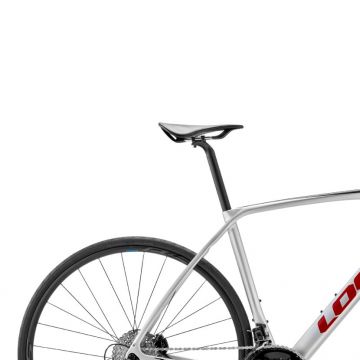 Look - bicicleta sosea de anduranta - Optimum 2 Disc - Shimano 105 - argintiu - rosu