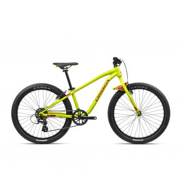 Orbea MX 24 DIRT Lime Green-Watermelon Red - măsura 24 - bicicletă copii