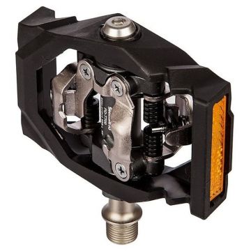 Shimano - pedale bicicleta MTB PD-T700 cu placute SM-SH56 - negru