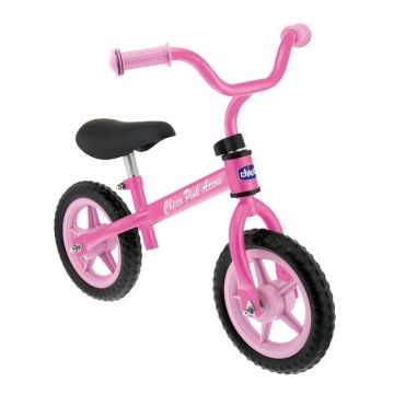 Chicco - Bicicleta fara pedale Arrow, Reglabila, 2-5 ani, Roz