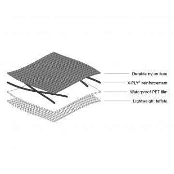 Apidura - geanta ghidon bicicleta Backcountry 2.0 Food Pouch 1.2 litri (varianta Plus) - gri negru
