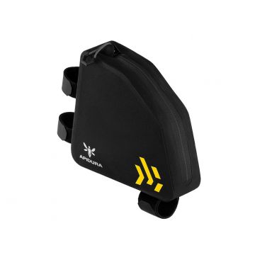 Apidura - geanta mica cadru bicicleta Backcountry 2.0 Rear Top Tube Pack 1 litru - negru galben