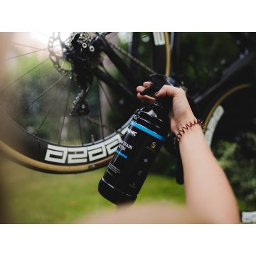 Dynamic Bike Care - Spray bio curatare transmisie bicicleta, cu pulverizator (Bio) Drivetrain Detox Cleaner - sticla 1 litru