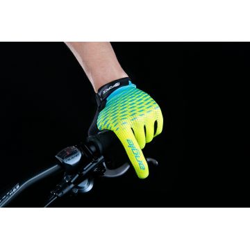 Manusi Force MTB Angle, fluo/albastru XL