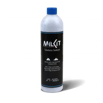 Milkit - solutie antipana pentru anvelope tubeless bicicleta - sticla 500 ml Milkit - solutie antipana pentru anvelope tubeless bicicleta - sticla 500 ml