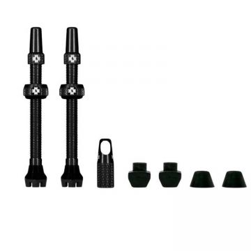 Muc-Off - valve tubeless V2 - Tubeless Valves V2 - negru - 60mm