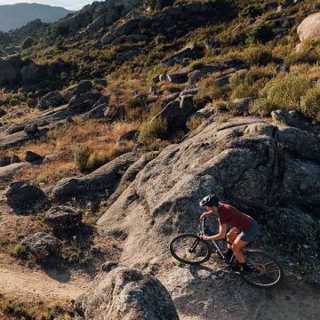 Orbea ONNA 29 10 Terracotta Red (Matt) - Green (Gloss) - bicicletă MTB fitness