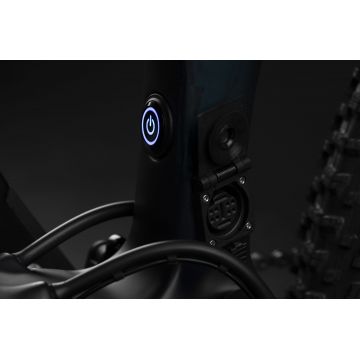 Orbea RISE H10 Iceberg Grey-Moondust Blue (Gloss) - măsura M - bicicletă electrică eMTB Trail