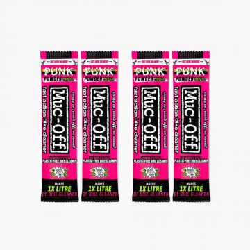 Set 4 plicuri detergent pudra Muc-off Punk Powder