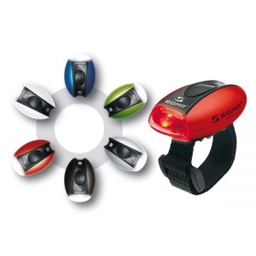 Sigma - Lumina fata pentru bicicleta Micro, 1 led - rosu