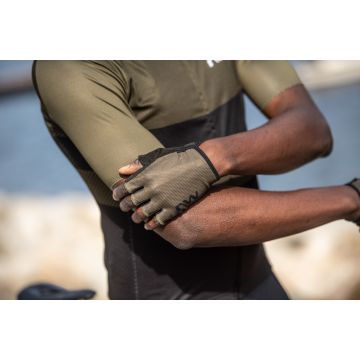 Northwave - manusi ciclism degete scurte pentru barbati Active - negru galben ocru