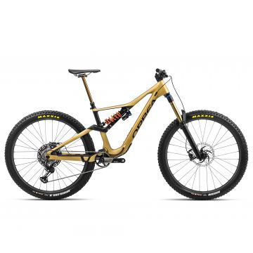 Bicicletă MTB Enduro full suspension Orbea RALLON M-LTD - Golden Sand | Black (Matt)
