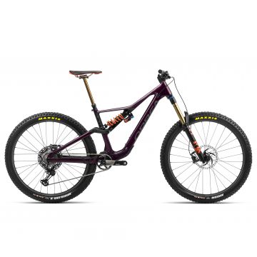 Bicicletă MTB Enduro full suspension Orbea RALLON M-LTD - Metallic Mulberry (Gloss) | Black (Matt)