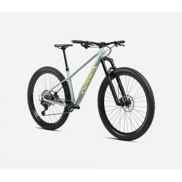 Orbea LAUFEY H30 Blue Stone - Spicy Lime (Gloss) - măsura S - bicicletă MTB Trail hardtail