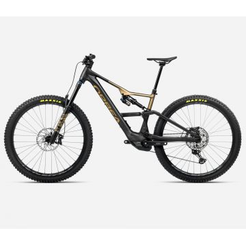 Orbea RISE LT H10 Black - Green - bicicletă electrică eMTB Trail