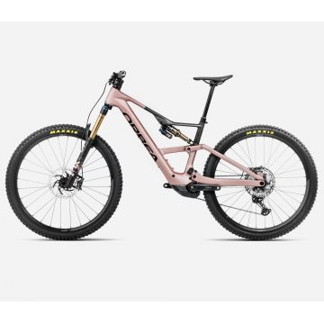 Orbea RISE LT M10 420W Desert Rose - Carbon Raw - bicicletă electrică eMTB Trail