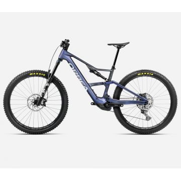 Orbea RISE LT M20 420W Tanzanite Carbon View - Carbon Raw - bicicletă electrică eMTB Trail