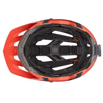 Specialized - casca ciclism Ambush MIPS cu ANGI - Portocaliu Redwood satinat gri metalic