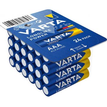 Varta - Set baterii AAA - Longlife Power - 24 buc