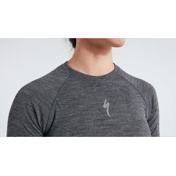 Bluza SPECIALIZED Women's Merino Seamless LS Base Layer - Grey S/M
