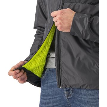 Castelli - Jacheta ciclism cu puf vreme rece sau iarna, Riscalda Jacket - gri inchis Castelli - Jacheta ciclism cu puf vreme rece sau iarna, Riscalda Jacket - gri inchis