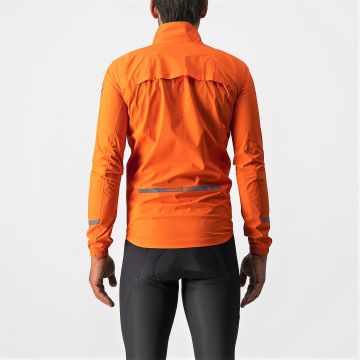 Castelli - Jacheta de ploaie Emergency 2 Rainjacket - portocaliu