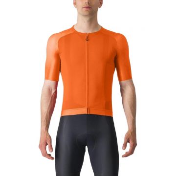 Castelli - tricou ciclism cu maneca scurta pentru barbati Aero Race 7.0 - portocaliu briliant