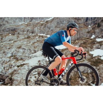 Castelli - tricou ciclism cu maneca scurta pentru barbati Aero Race 7.0 - portocaliu briliant