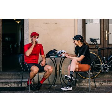 Castelli - tricou ciclism cu maneca scurta pentru barbati Espresso Jersey - galben lime electric