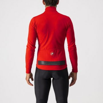 Castelli - tricou maneca lunga 14-20 gr C - Puro 3 FZ - rosu