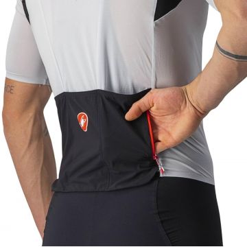 Castelli - tricou pentru ciclism cu maneca scurta Superleggera 2 Jersey - alb negru