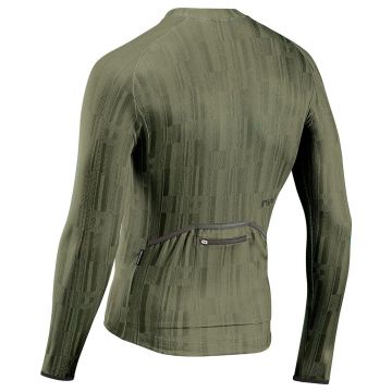 Northwave - bluza ciclism pentru barbati maneca lunga Blade 4 jersey - verde inchis army negru